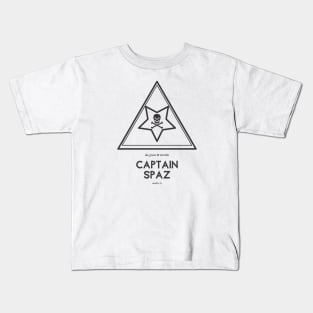 CAPTAIN SPAZ (Light) Kids T-Shirt